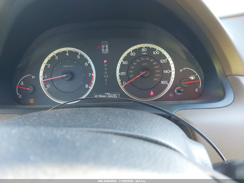 2009 Honda Accord 2.4 Lx VIN: JHMCP26349C004925 Lot: 43804938