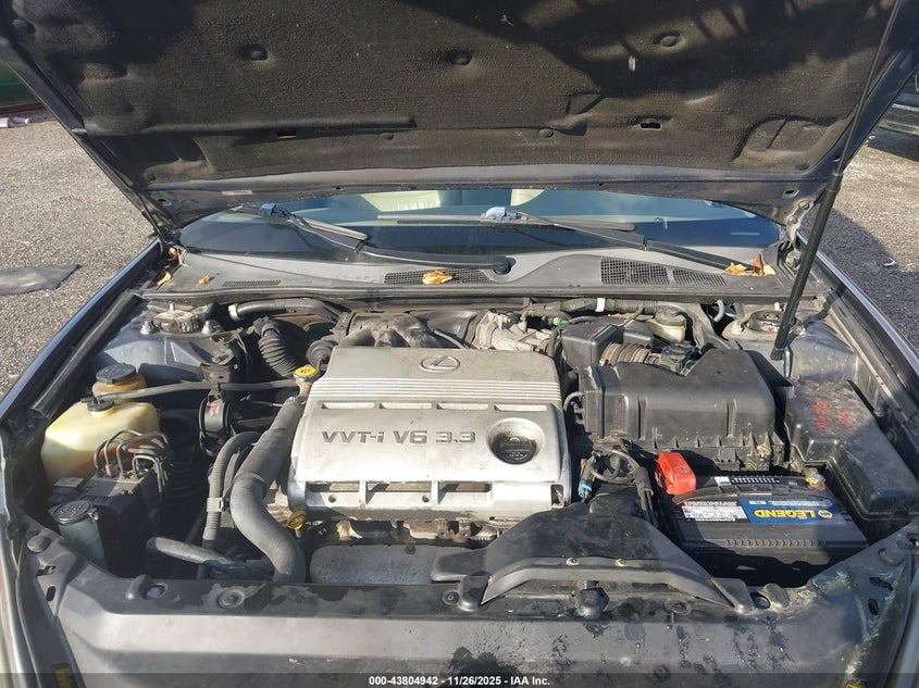 2004 Lexus Es 330 VIN: JTHBA30G145019197 Lot: 43804942