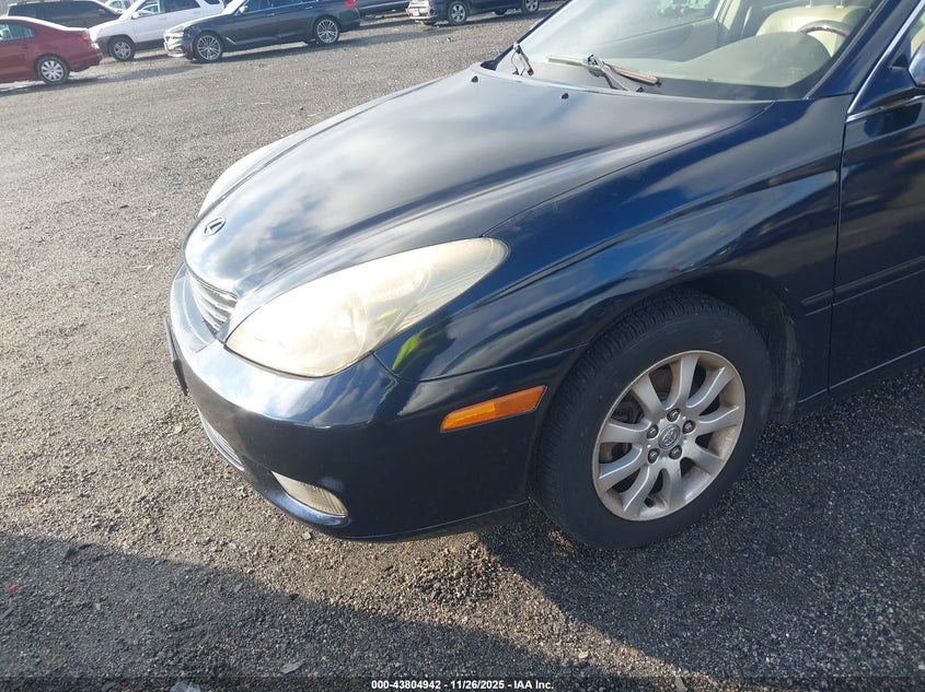 2004 Lexus Es 330 VIN: JTHBA30G145019197 Lot: 43804942