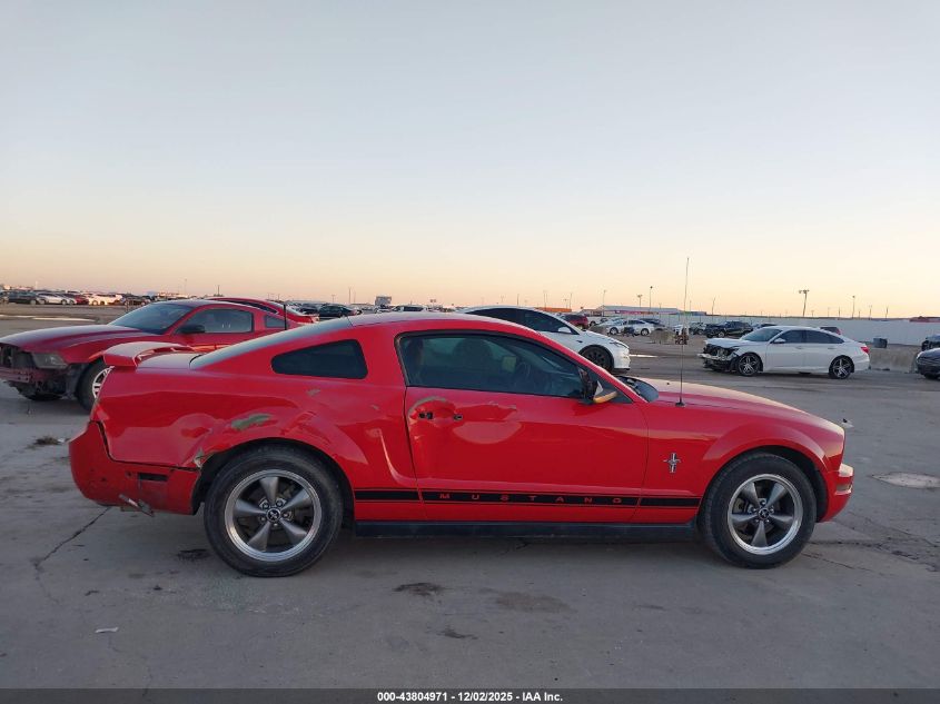 2006 Ford Mustang V6 VIN: 1ZVFT80N765177424 Lot: 43804971