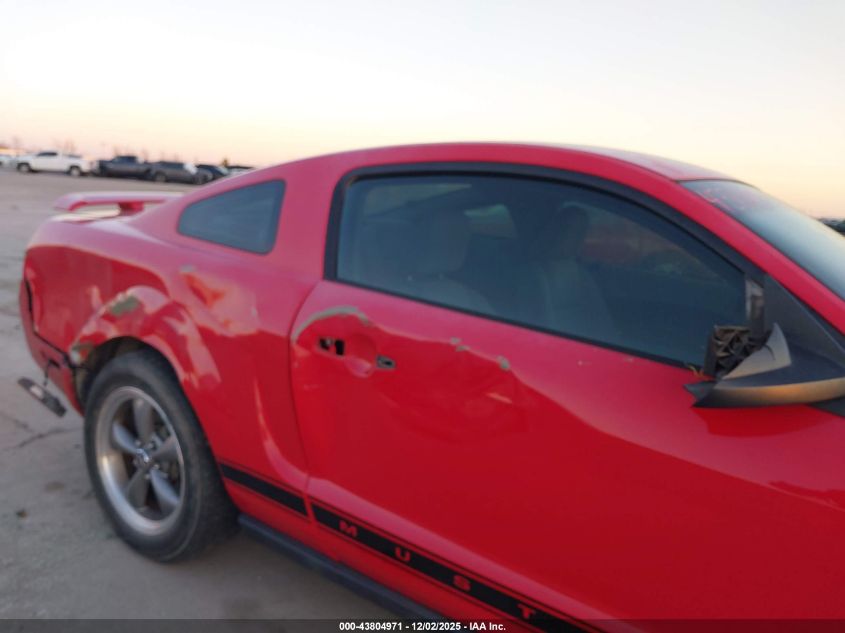 2006 Ford Mustang V6 VIN: 1ZVFT80N765177424 Lot: 43804971