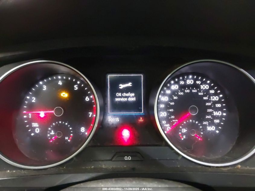 2019 Volkswagen Tiguan 2.0T Se/2.0T Sel/2.0T Sel R-Line/2.0T Sel R-Line Black VIN: 3VV2B7AX1KM150949 Lot: 43804982