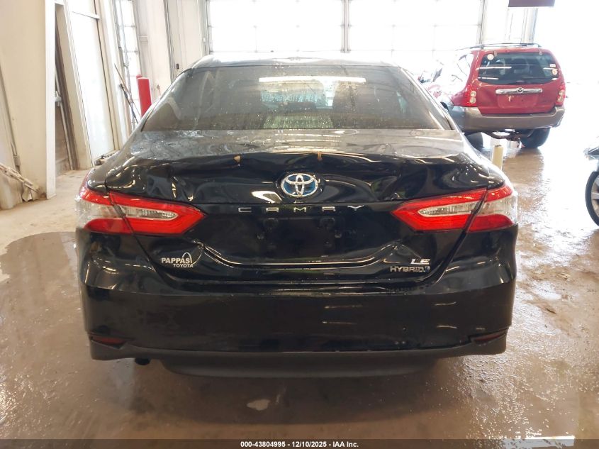 2019 Toyota Camry Hybrid Le VIN: 4T1B31HKXKU006696 Lot: 43804995