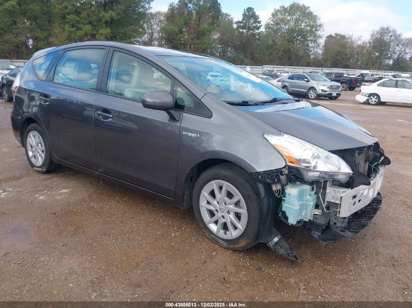 TOYOTA PRIUS V THREE