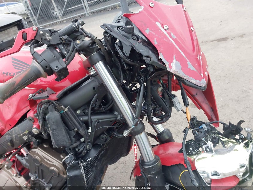 2018 Honda Cbr650 Fa VIN: MLHRC7453J5400133 Lot: 43805048