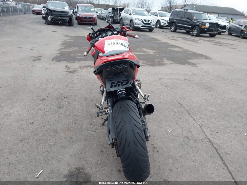 2018 Honda Cbr650 Fa VIN: MLHRC7453J5400133 Lot: 43805048