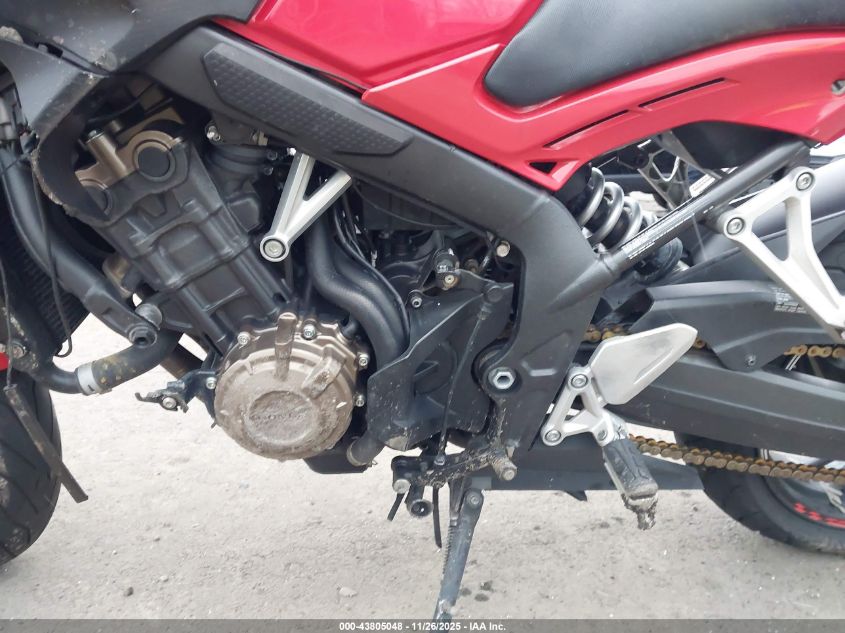 2018 Honda Cbr650 Fa VIN: MLHRC7453J5400133 Lot: 43805048