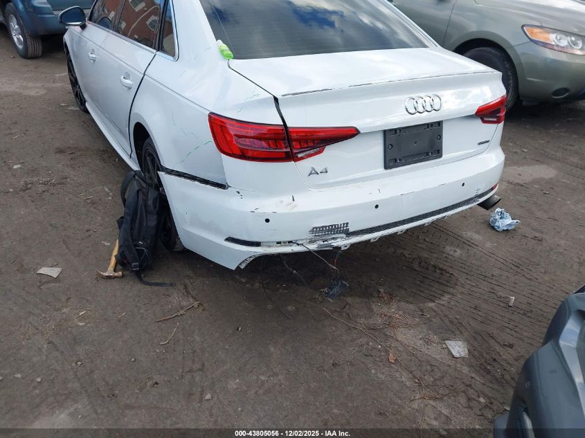 2017 Audi A4 2.0T Premium VIN: WAUENAF45HA082561 Lot: 43805056