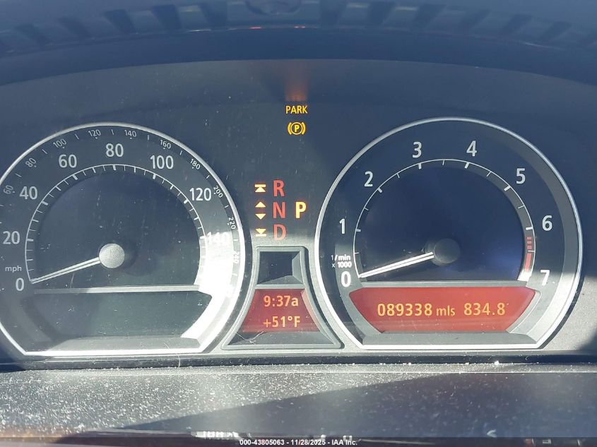 2007 BMW 750I VIN: WBAHL83587DT08825 Lot: 43805063