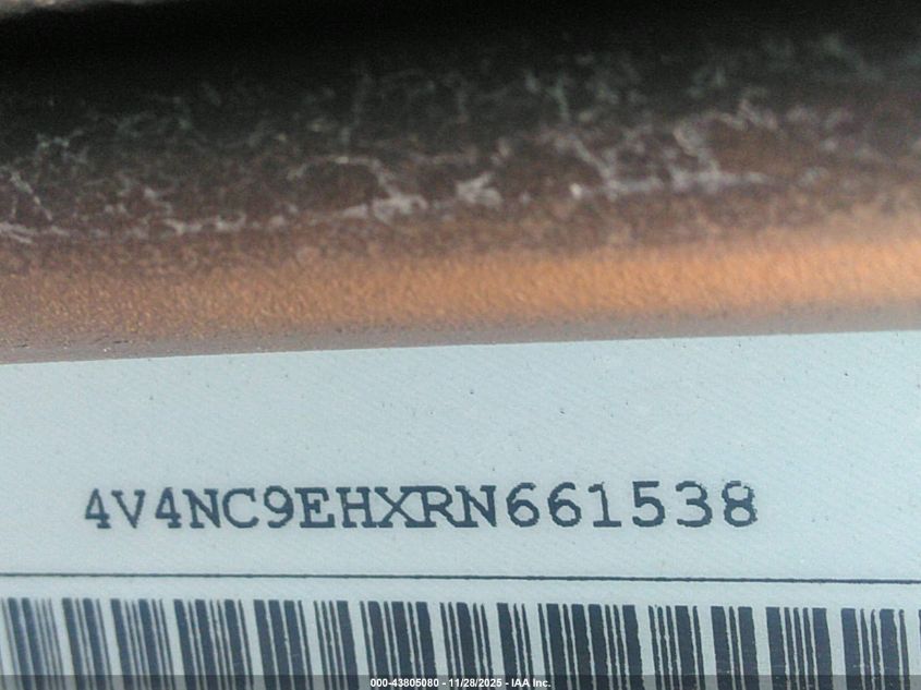 2024 Volvo Vnl VIN: 4V4NC9EHXRN661538 Lot: 43805080