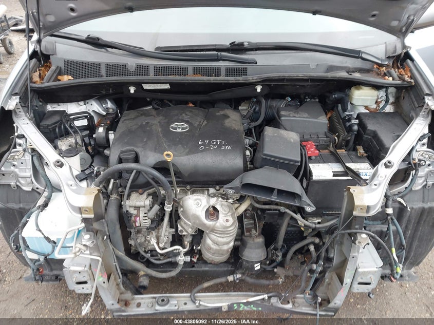 2017 Toyota Sienna Xle Premium 8 Passenger VIN: 5TDYZ3DC2HS777237 Lot: 43805092