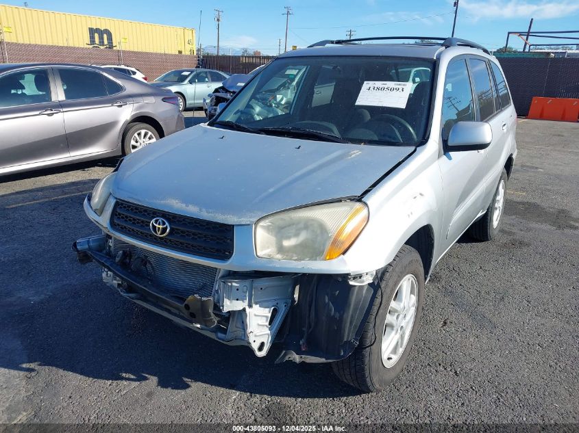 2003 Toyota Rav4 VIN: JTEGH20V730089810 Lot: 43805093