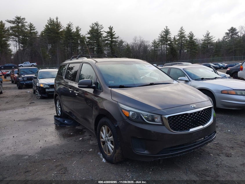 KIA SEDONA 2016. Lot# 43805095. VIN KNDMB5C11G6084768. Photo 1