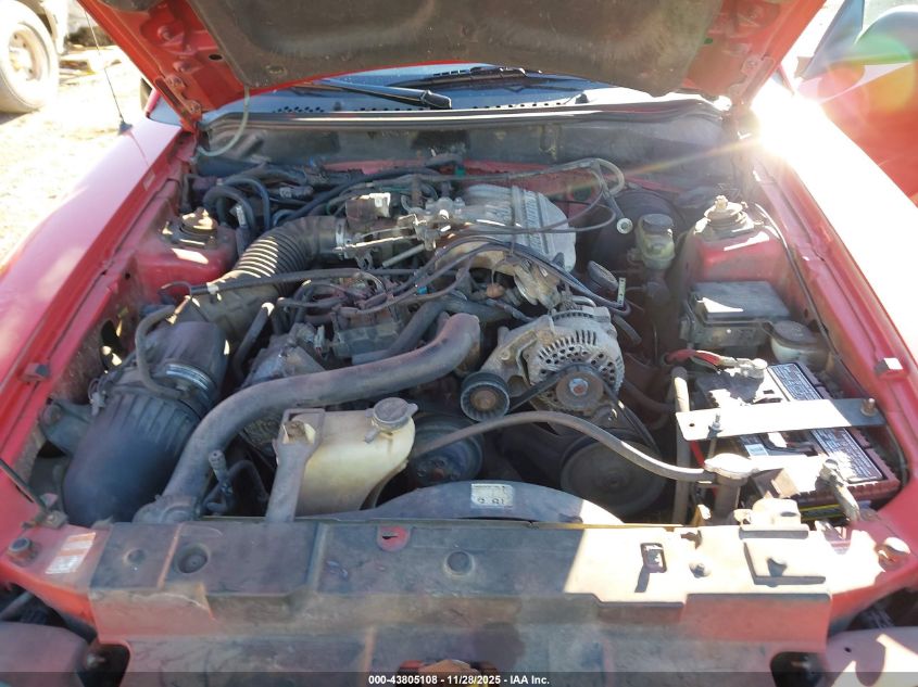 1998 Ford Mustang VIN: 1FAFP4046WF205334 Lot: 43805108