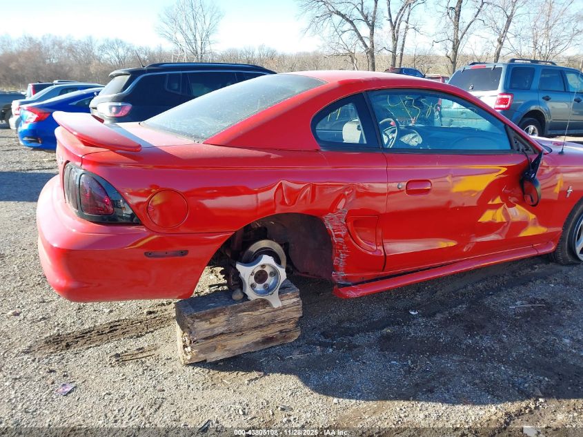 1998 Ford Mustang VIN: 1FAFP4046WF205334 Lot: 43805108