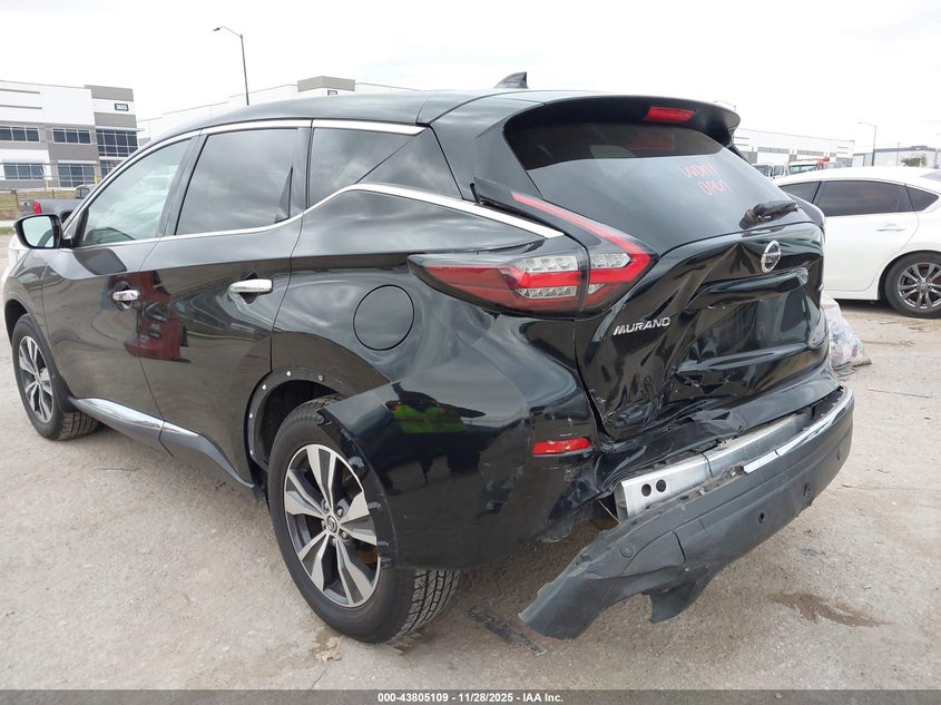 2020 Nissan Murano S Intelligent Awd VIN: 5N1AZ2AS2LN146845 Lot: 43805109