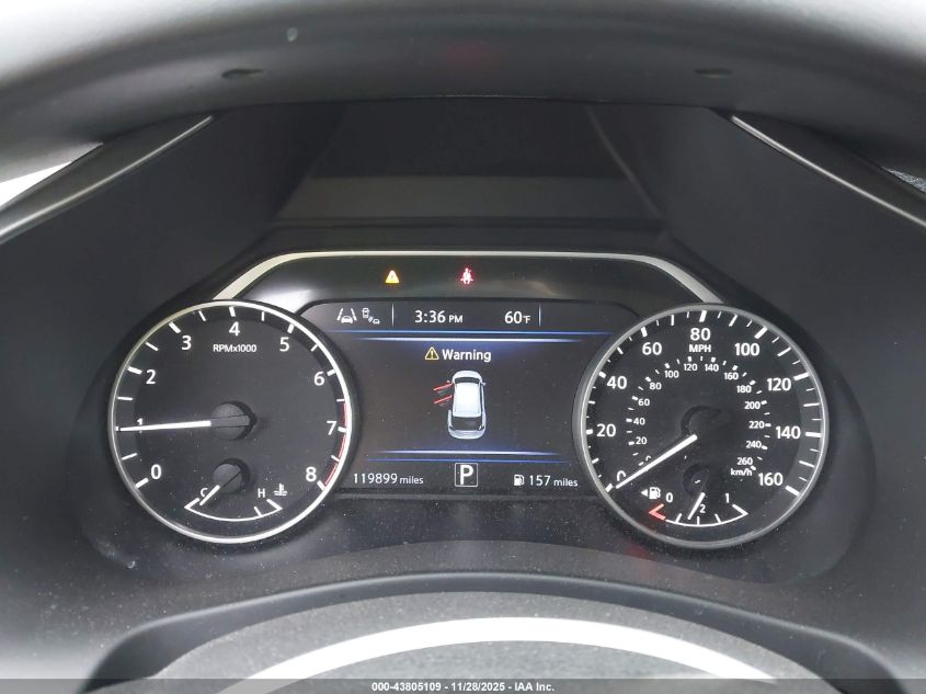 2020 Nissan Murano S Intelligent Awd VIN: 5N1AZ2AS2LN146845 Lot: 43805109