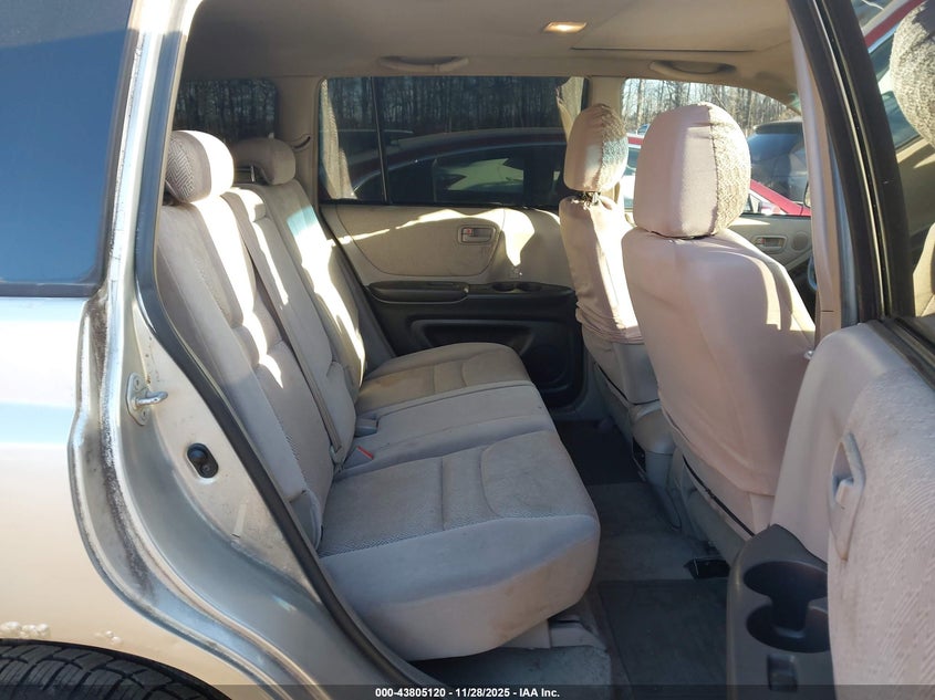 2002 Toyota Highlander V6 VIN: JTEHF21A620084294 Lot: 43805120