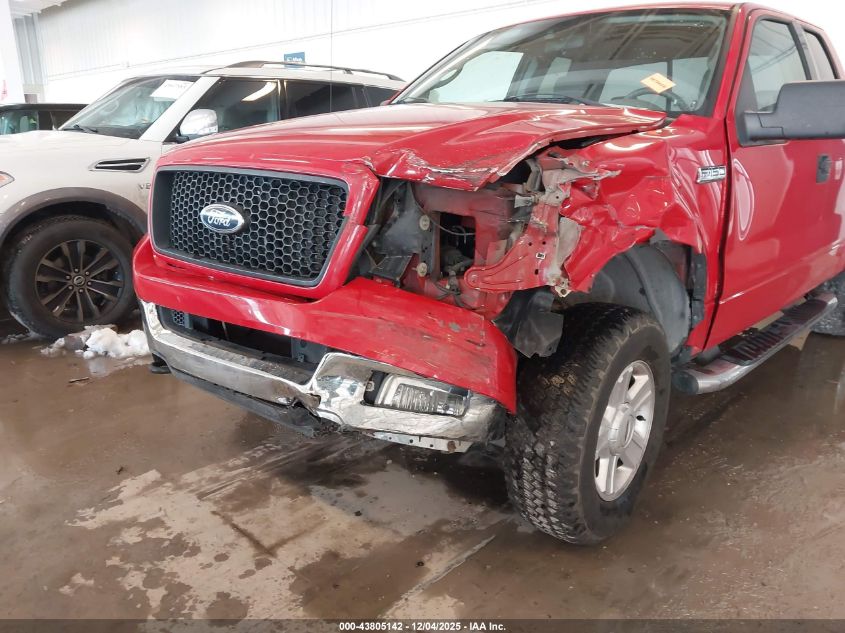 2004 Ford F-150 Stx/Xl/Xlt VIN: 1FTRX14W94KD55427 Lot: 43805142