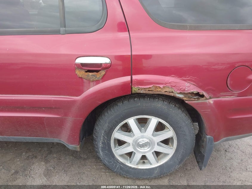 2006 Buick Rainier Cxl VIN: 5GADT13SX62119751 Lot: 43805141