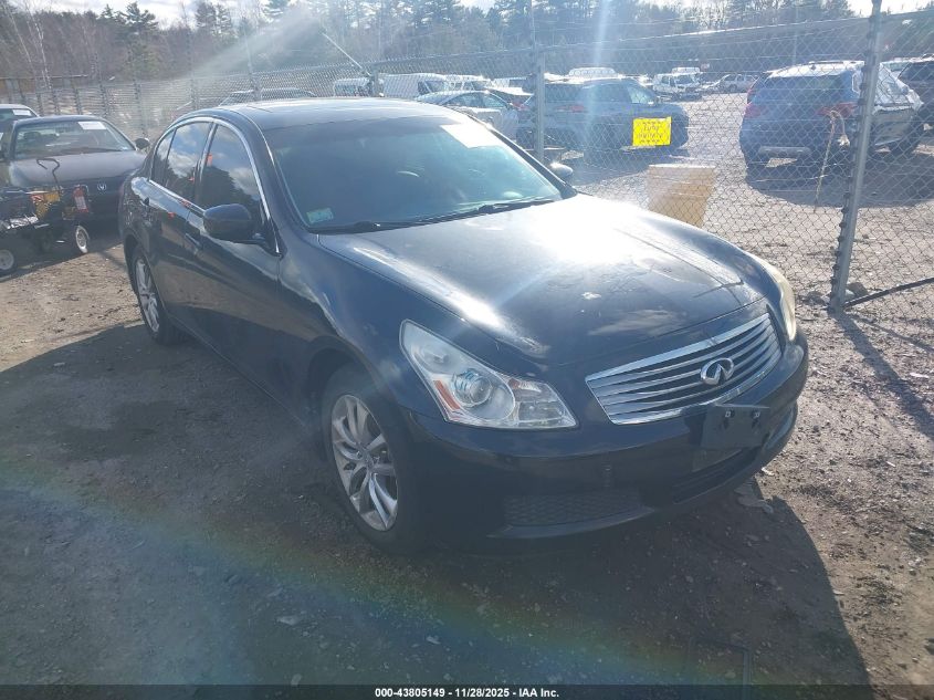 2009 Infiniti G37