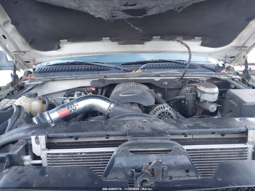 2003 Chevrolet Avalanche 1500 VIN: 3GNEC13T13G244806 Lot: 43805170