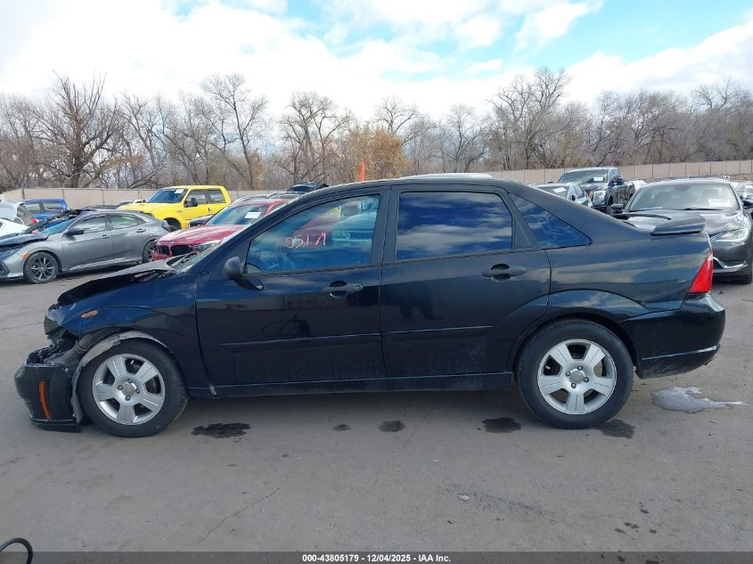2007 Ford Focus S/Se/Ses VIN: 1FAHP34NX7W201391 Lot: 43805179