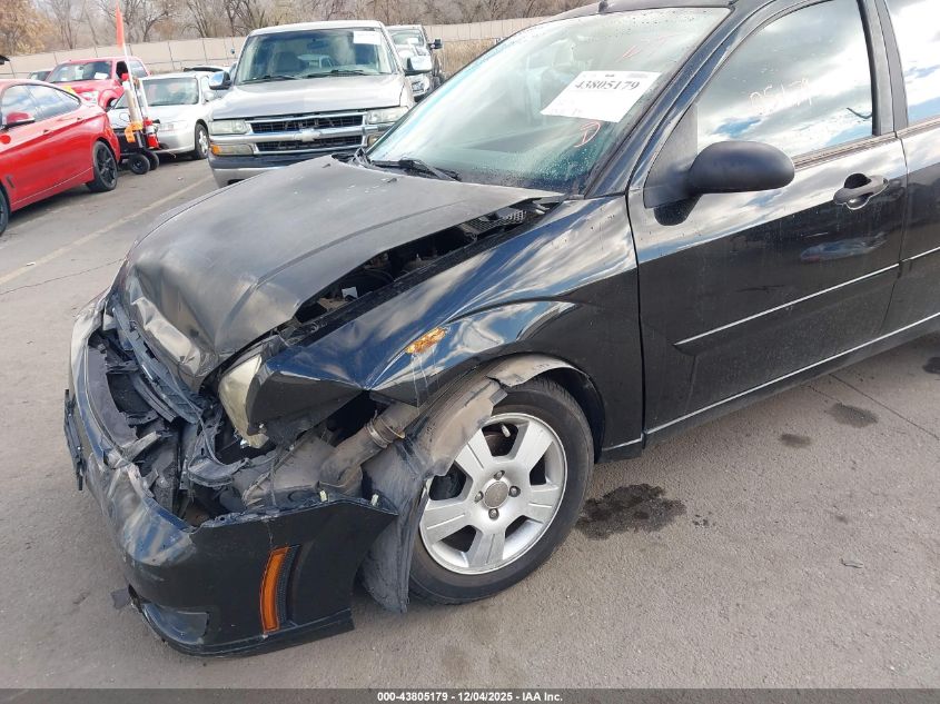 2007 Ford Focus S/Se/Ses VIN: 1FAHP34NX7W201391 Lot: 43805179