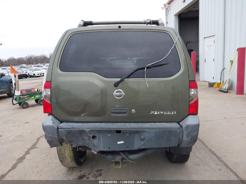 2004 Nissan Xterra Xe VIN: 5N1ED28T04C632453 Lot: 43805193
