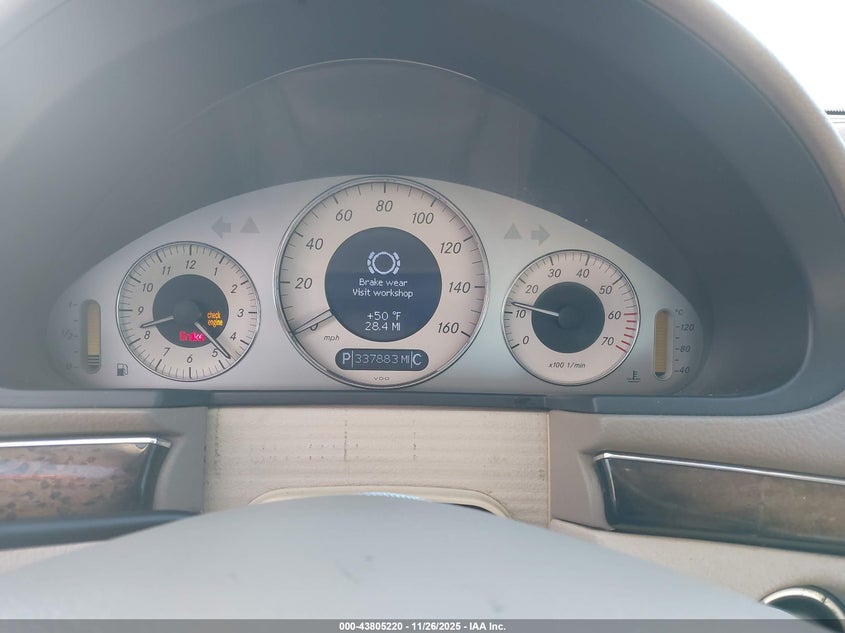 2005 Mercedes-Benz E 320 VIN: WDBUF65J55A614398 Lot: 43805220