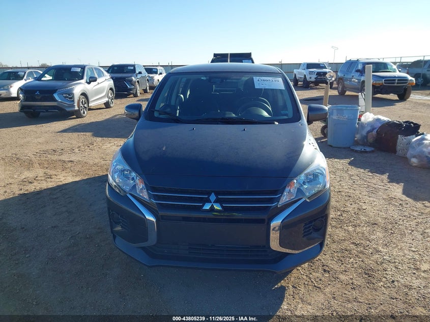 2024 Mitsubishi Mirage Es/Le VIN: ML32AUHJXRH016833 Lot: 43805239