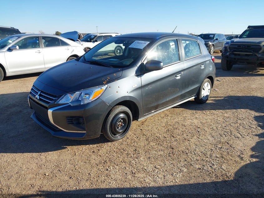 ML32AUHJXRH016833 2024 MITSUBISHI MIRAGE photo no. 2