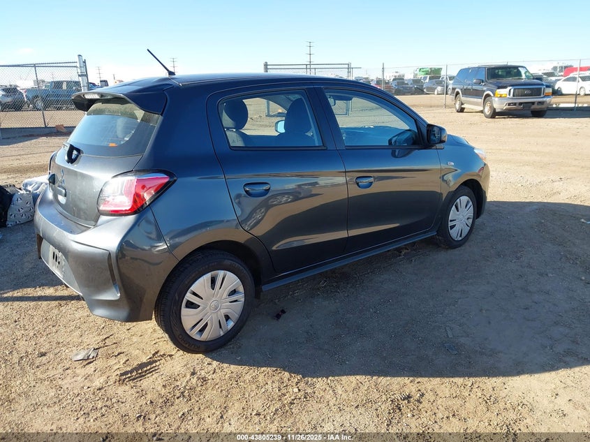 ML32AUHJXRH016833 2024 MITSUBISHI MIRAGE photo no. 4