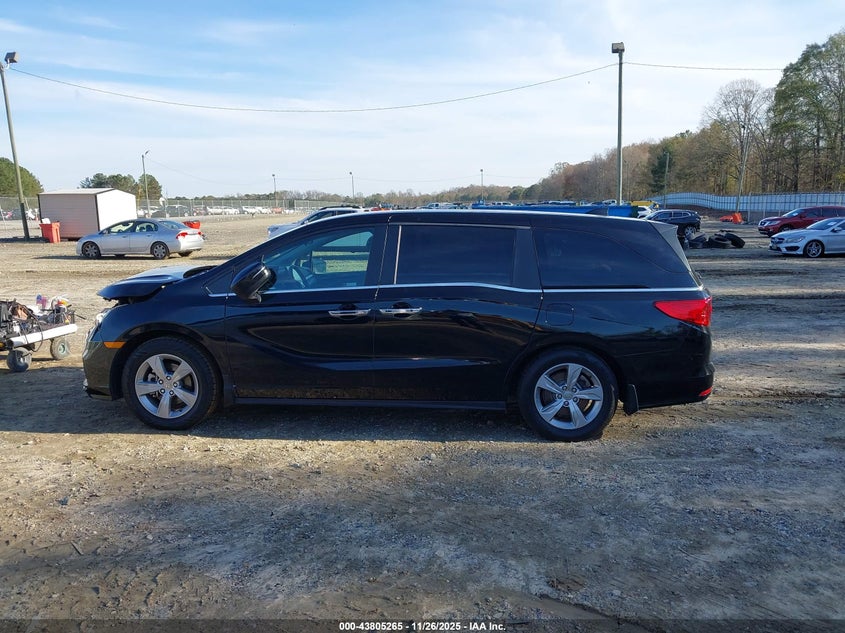 2019 Honda Odyssey Ex VIN: 5FNRL6H57KB025130 Lot: 43805265