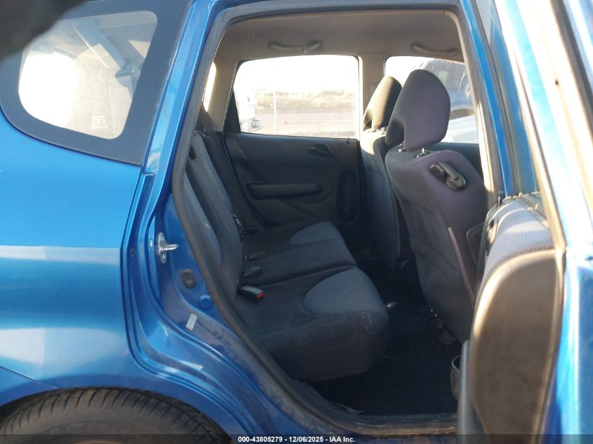 2007 Honda Fit Sport VIN: JHMGD38617S040372 Lot: 43805279