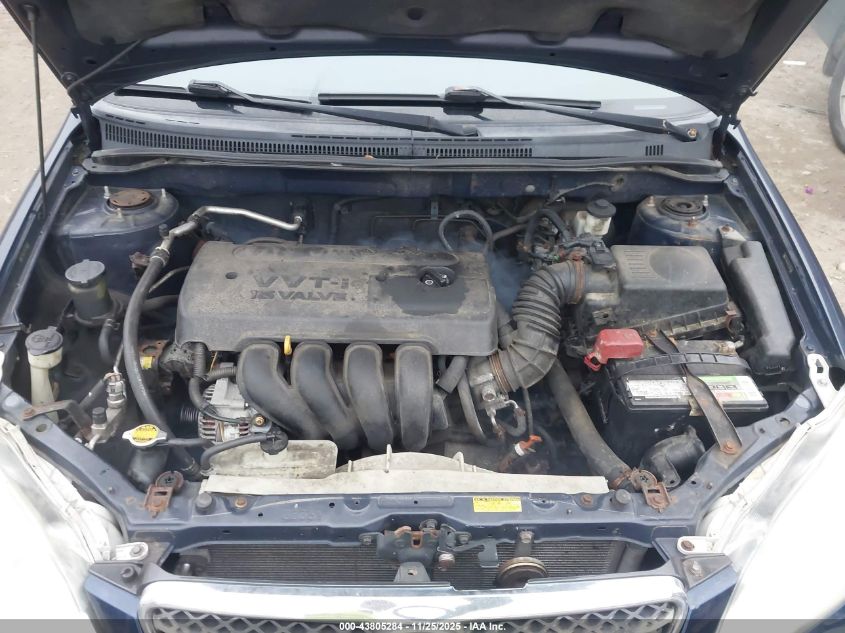 2005 Toyota Corolla S VIN: 2T1BR32E05C390586 Lot: 43805284