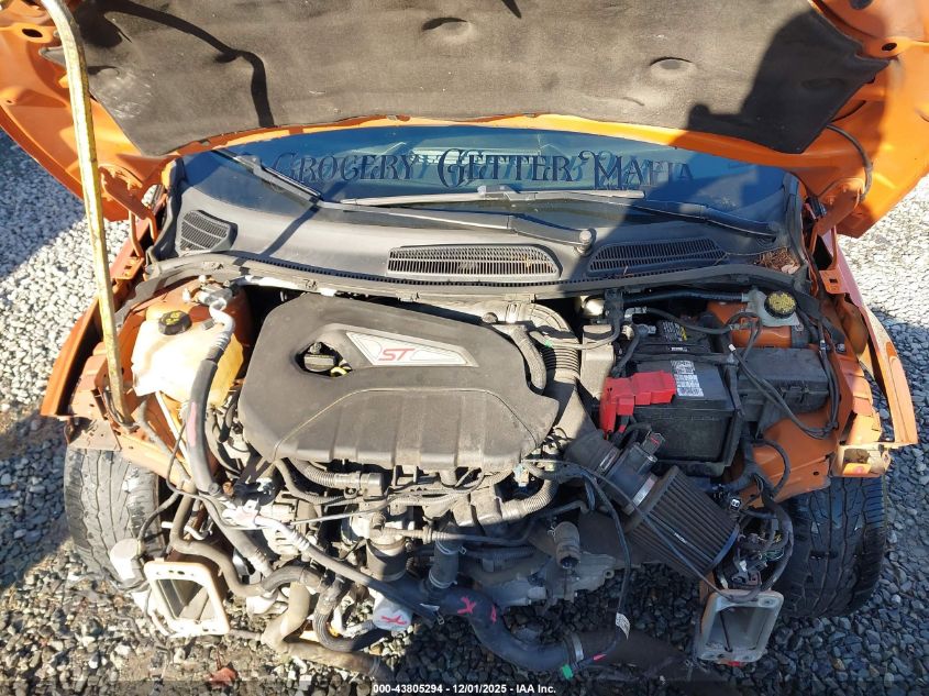 2019 Ford Fiesta St VIN: 3FADP4GX1KM111878 Lot: 43805294