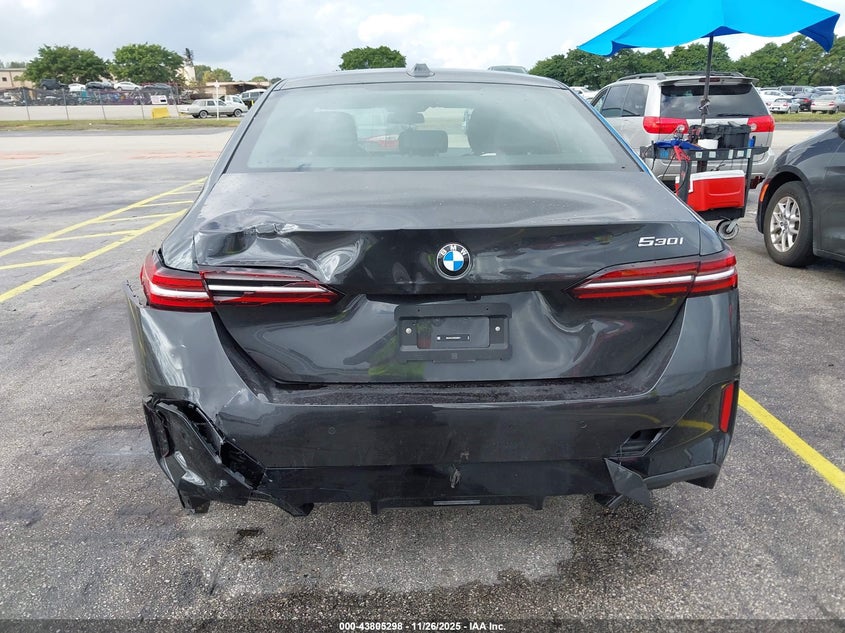 2025 BMW 530I VIN: WBA43FJ07SCU69871 Lot: 43805298