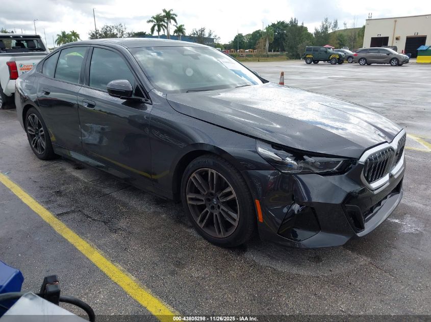 2025 BMW 530I VIN: WBA43FJ07SCU69871 Lot: 43805298