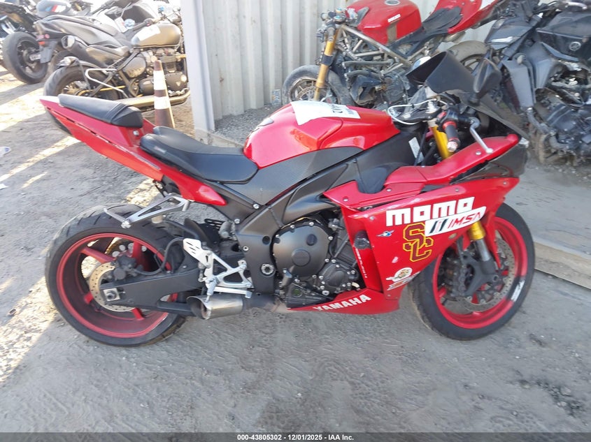 2009 Yamaha Yzfr1 VIN: JYARN23Y59A001119 Lot: 43805302