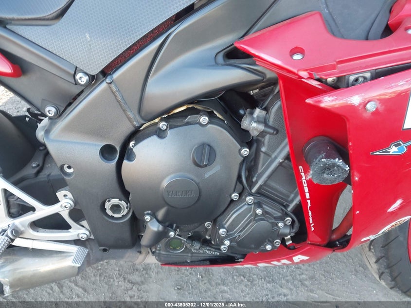 2009 Yamaha Yzfr1 VIN: JYARN23Y59A001119 Lot: 43805302
