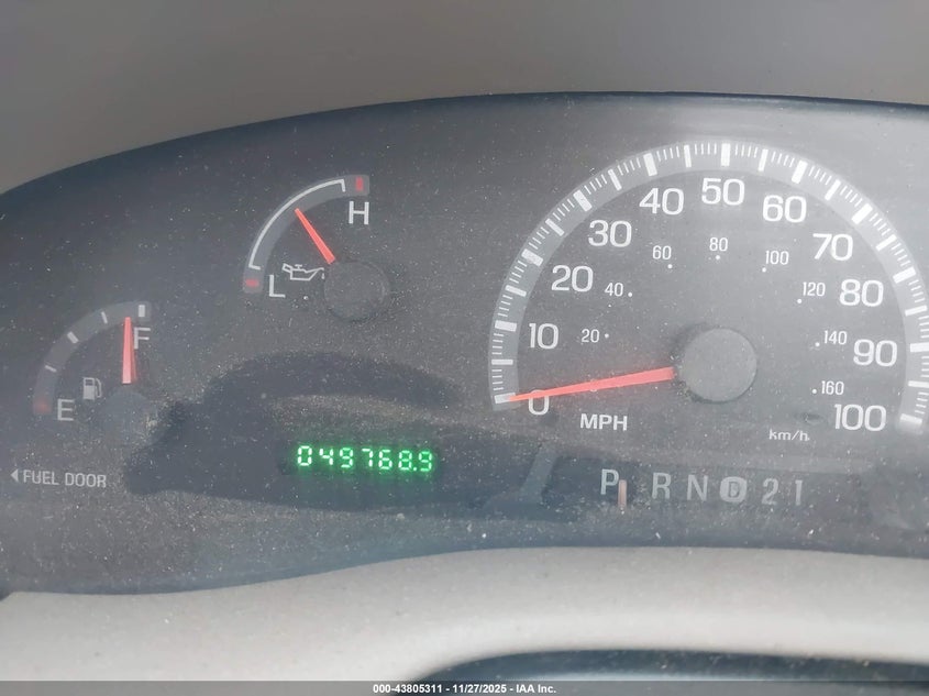 2001 Ford F-150 VIN: 1FTRF17L6ZNB97479 Lot: 43805311