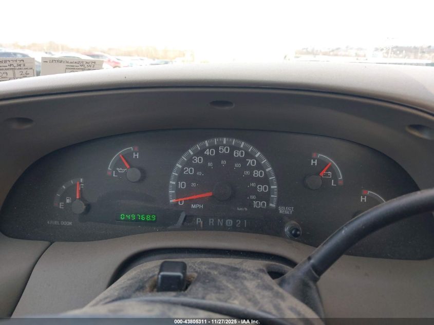 2001 Ford F-150 VIN: 1FTRF17L6ZNB97479 Lot: 43805311