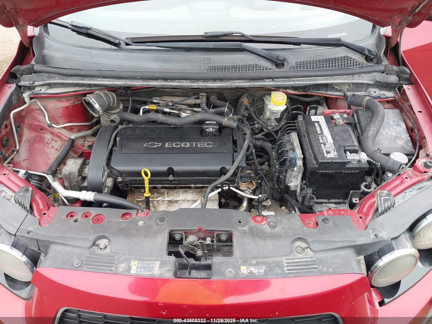 2016 Chevrolet Sonic Lt Auto VIN: 1G1JC5SH7G4122734 Lot: 43805332