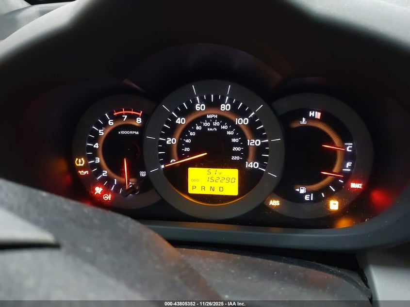 2011 Toyota Rav4 Limited VIN: 2T3DF4DV4BW155162 Lot: 43805352