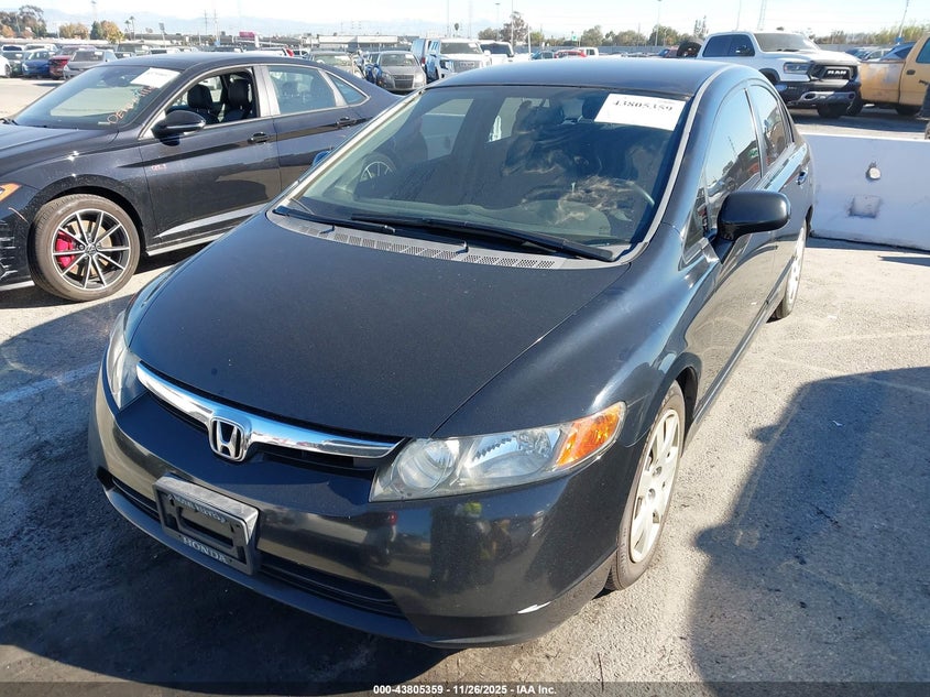 2007 Honda Civic Lx VIN: 1HGFA16547L070370 Lot: 43805359