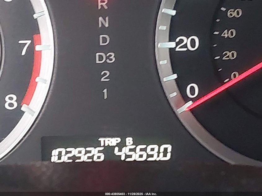 2011 Honda Accord 2.4 Lx-P VIN: 1HGCP2F48BA092147 Lot: 43805403