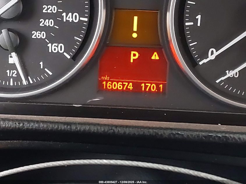 2007 BMW 328I VIN: WBAWV13587P117896 Lot: 43805427