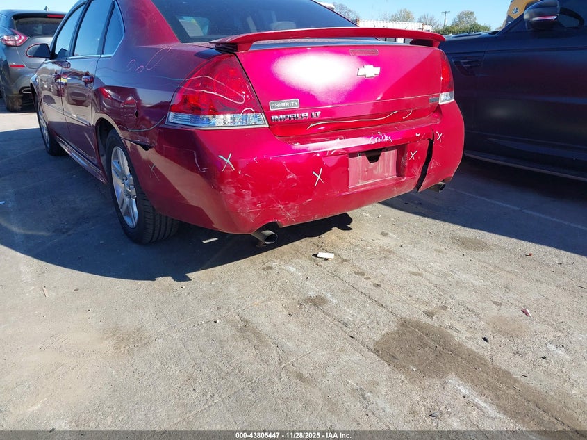 2013 Chevrolet Impala Lt VIN: 2G1WG5E3XD1104522 Lot: 43805447