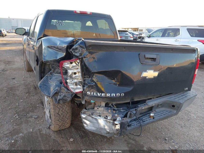 2008 Chevrolet Silverado 1500 Ls VIN: 3GCEC13C18G119806 Lot: 43805449